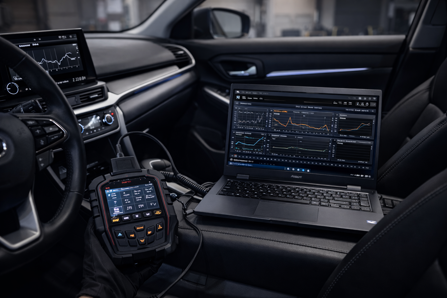 Luxury vehicle inspection visual