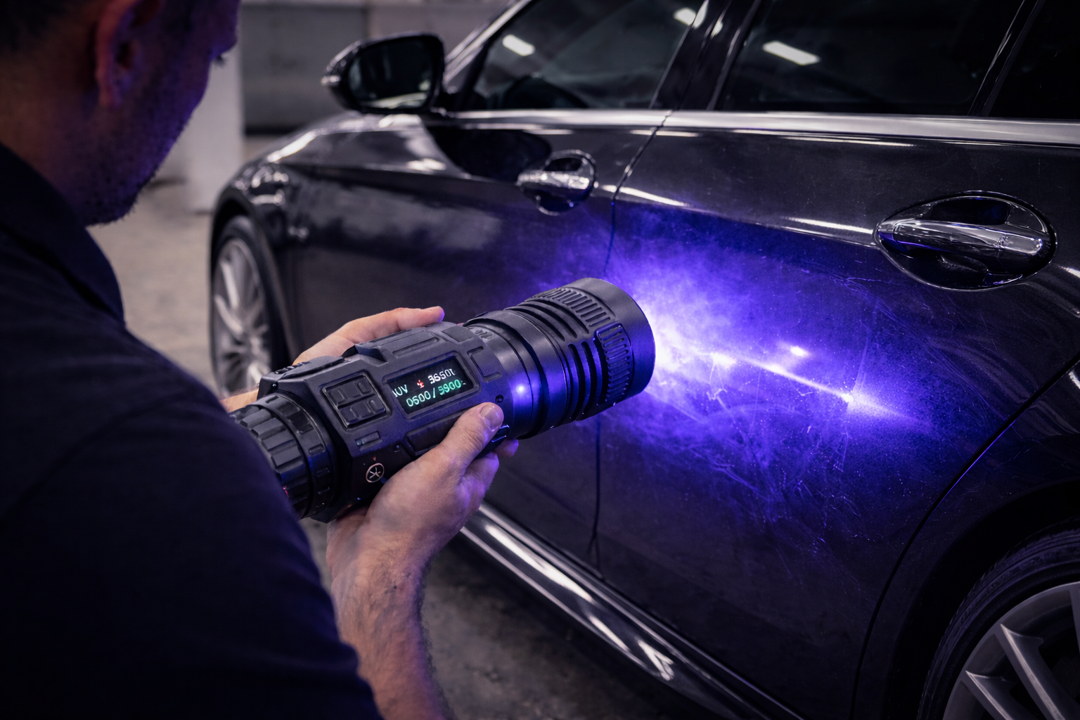 Paint thickness and UV inspection